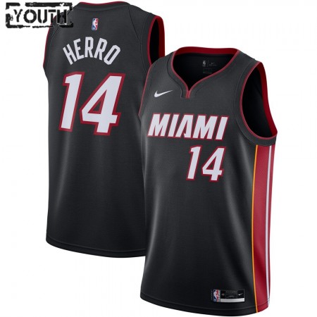 Maillot Basket Miami Heat Tyler Herro 14 2020-21 Nike Icon Edition Swingman - Enfant